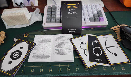 LOST REALMS oracle deck - printed by MPC