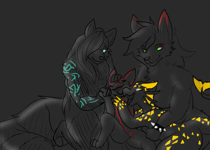 Kira & yappa, featuring Pizzarugi and Kreldin Starfeather by Verlorene Seele