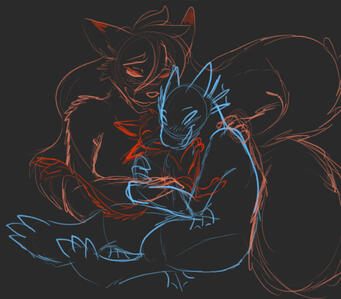 Kira & yappa, featuring Kreldin Starfeather by Verlorene Seele