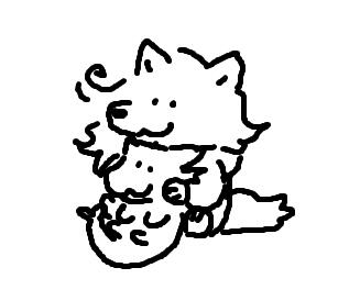 Kira &amp; yappa by Monte (torviin)