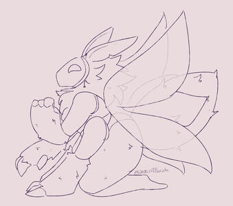 Sketch by Laika (werewolfbarista)